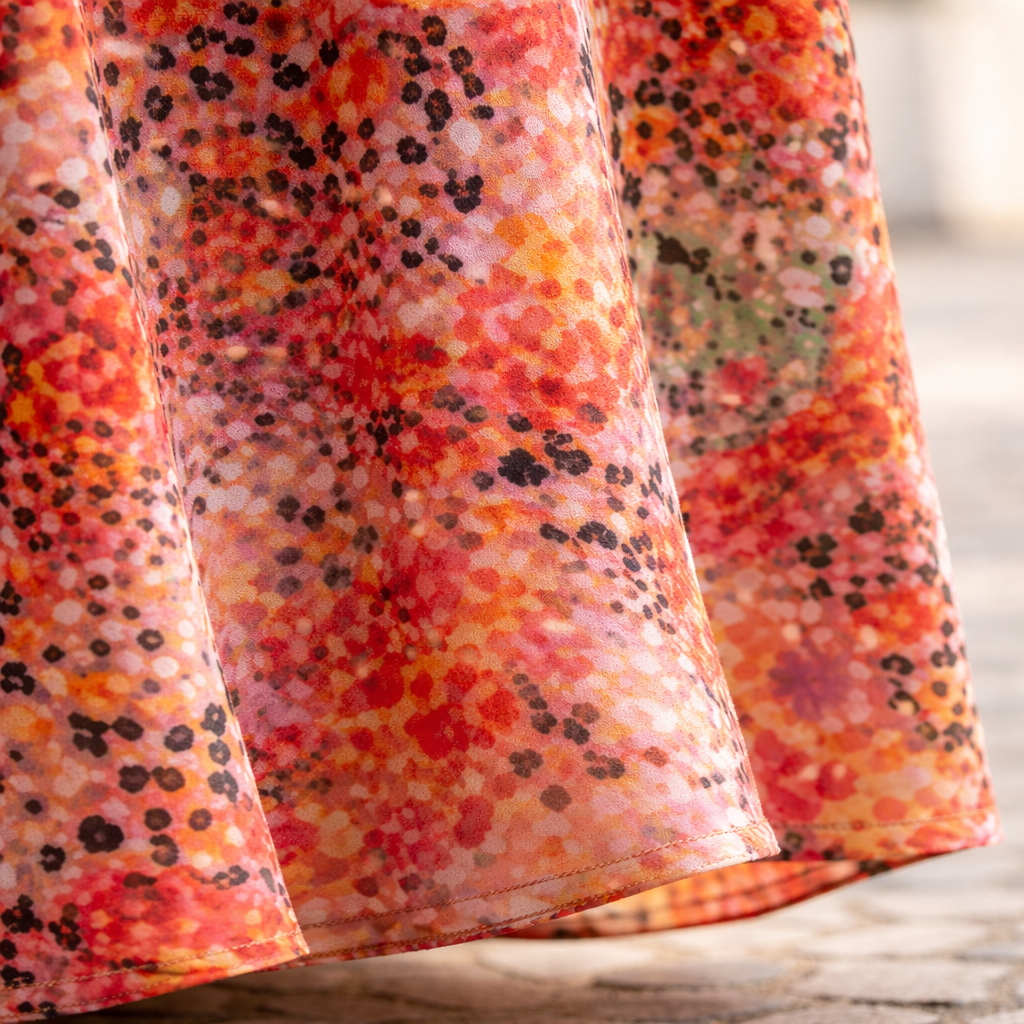 Joan | Vestido midi floral