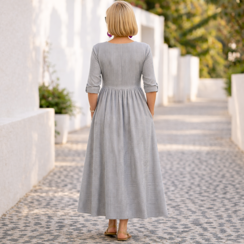 Cleomarie | Vestido midi elegante