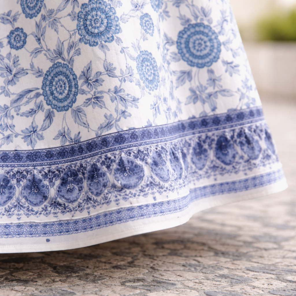 Elly | Vestido floral elegante con un ambiente alegre