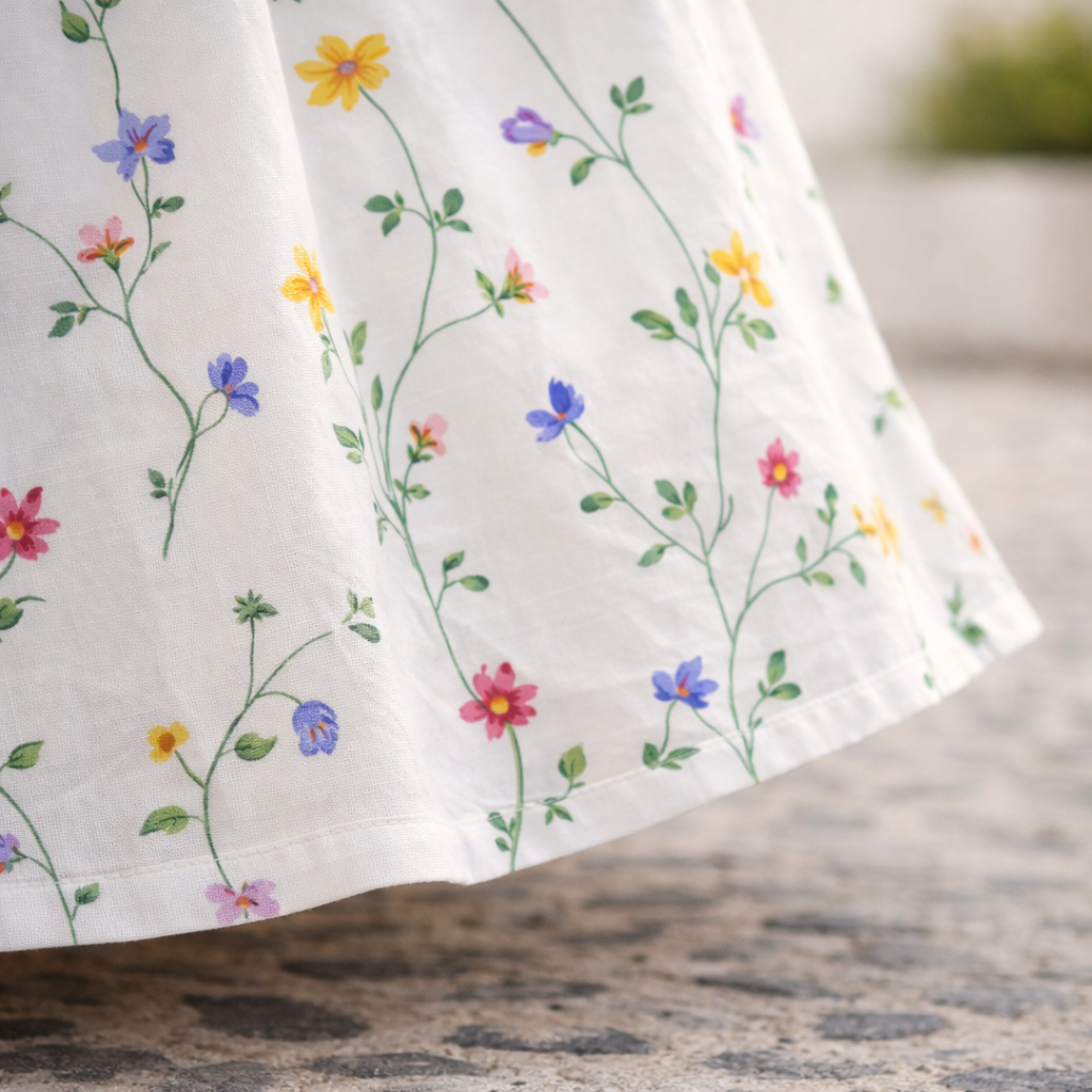 Robin | Vestido midi floral