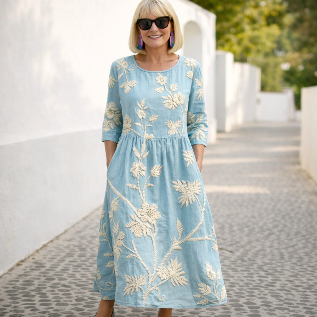 Nelly | Vestido largo - Estampado floral