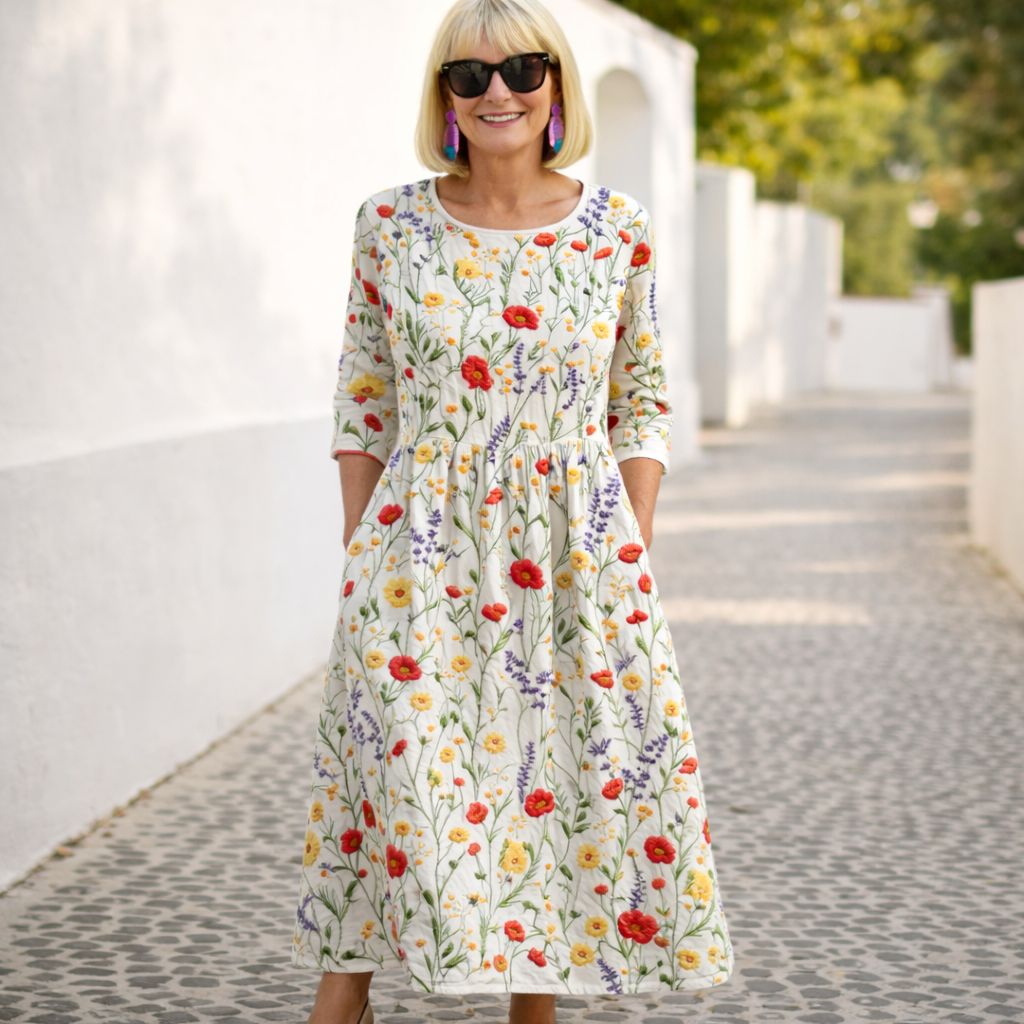 Nelly | Vestido largo - Estampado floral