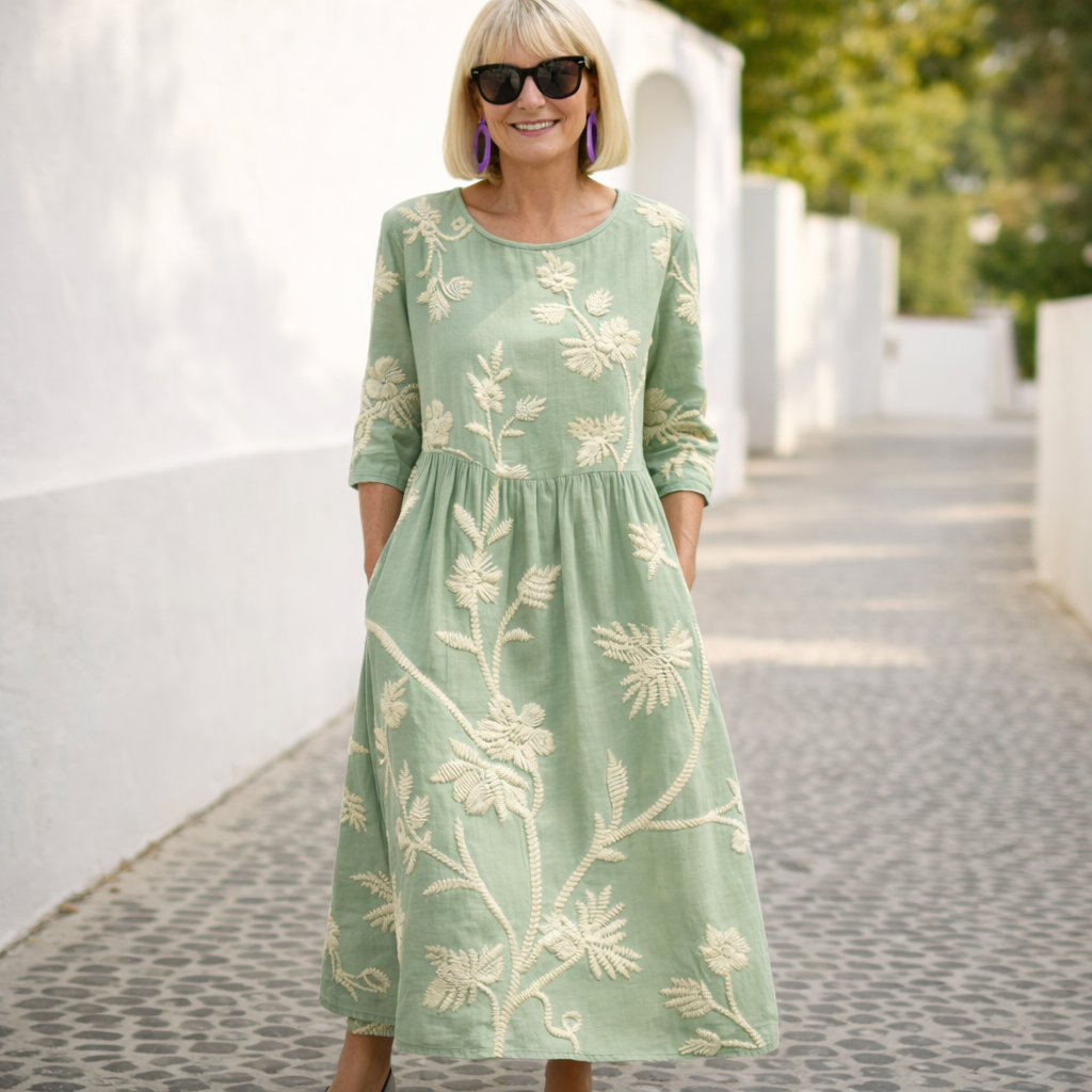Nelly | Vestido largo - Estampado floral