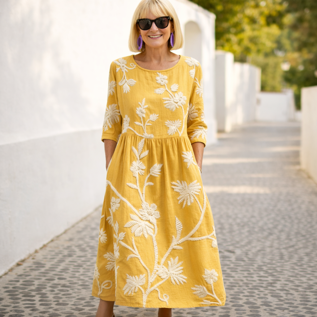 Nelly | Vestido largo - Estampado floral