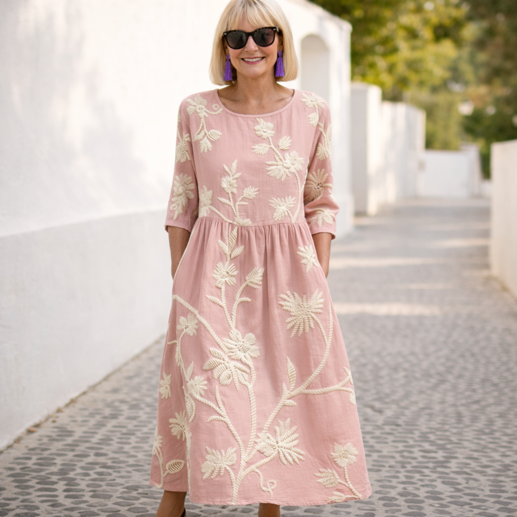 Nelly | Vestido largo - Estampado floral