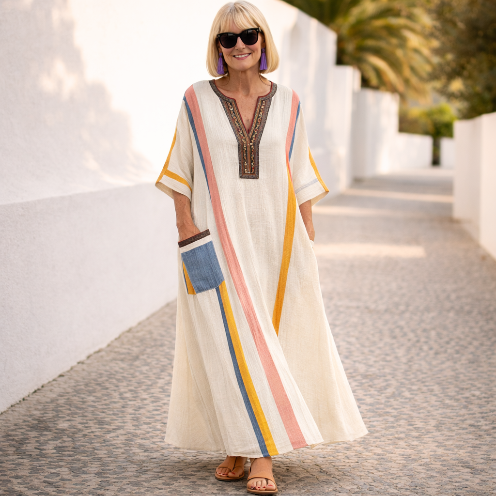 Susan | Vestido largo favorecedor de verano