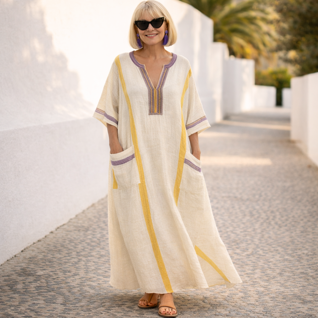 Susan | Vestido largo favorecedor de verano