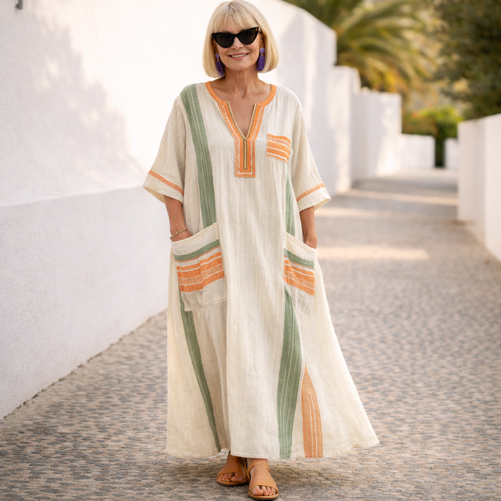 Susan | Vestido largo favorecedor de verano