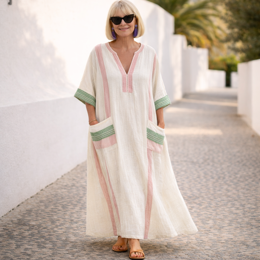 Susan | Vestido largo favorecedor de verano