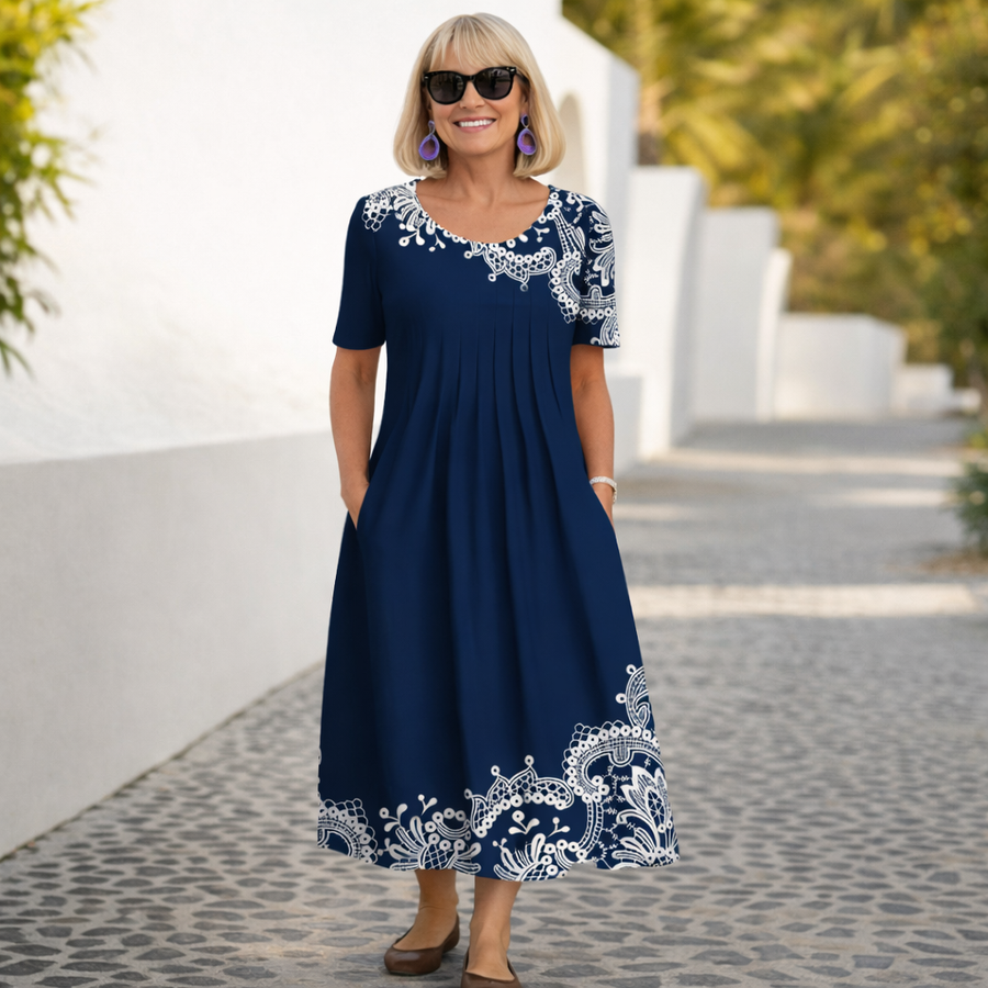 Robin | Vestido midi floral