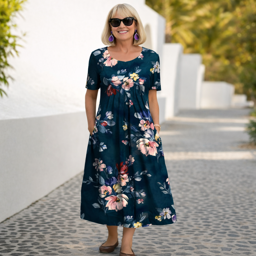 Robin | Vestido midi floral