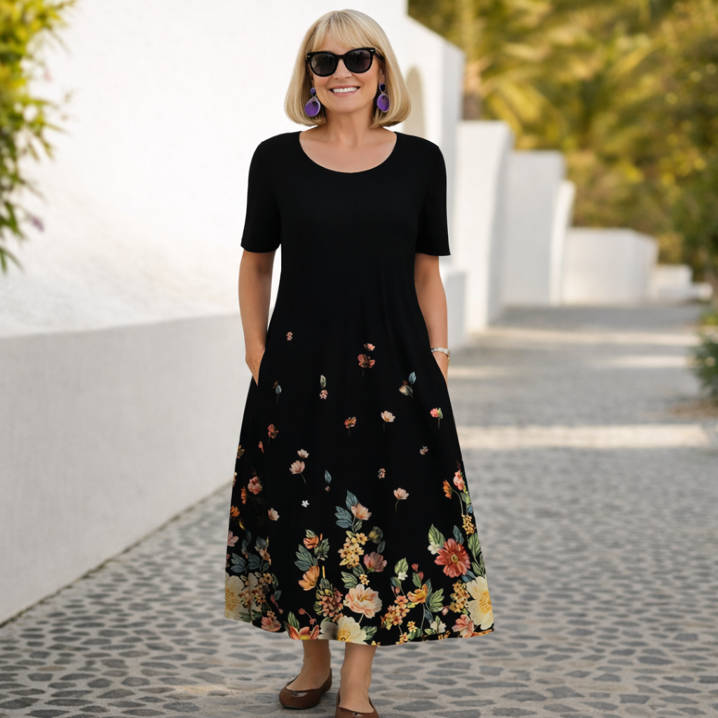 Robin | Vestido midi floral