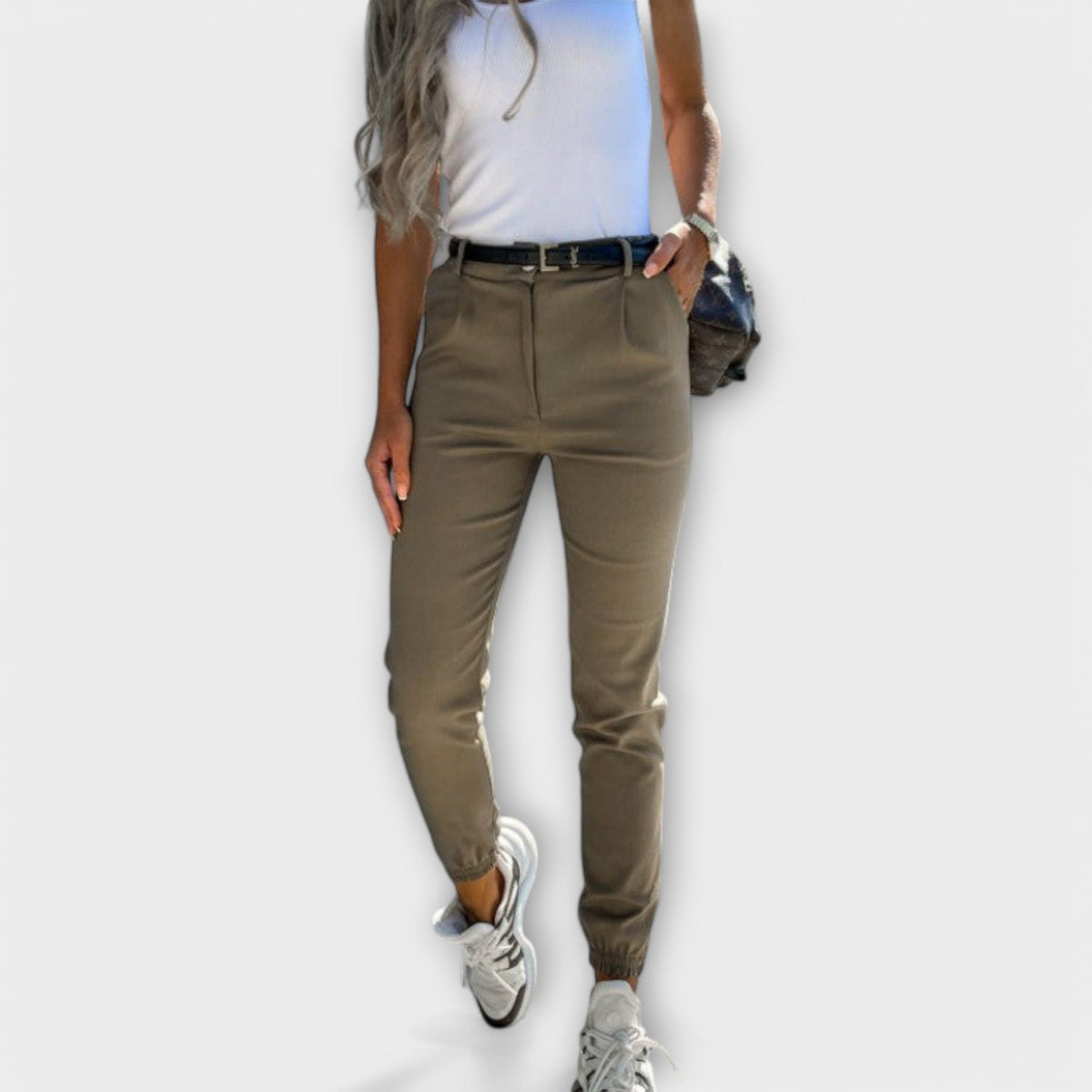 Melania - Pantalones elásticos