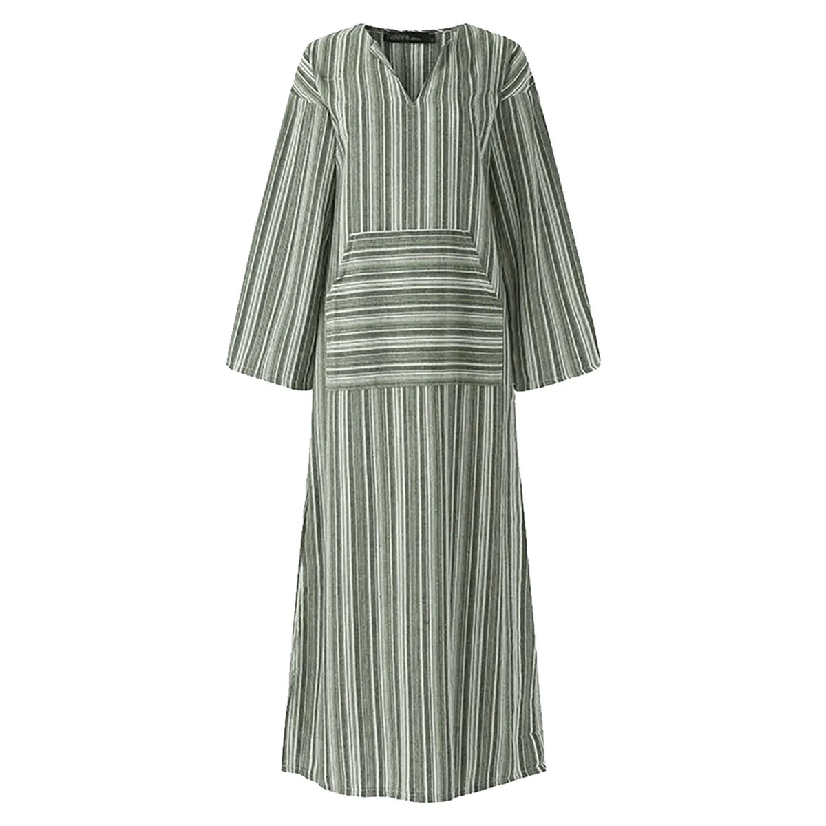 Yvonne - Vestido Maxi a Rayas