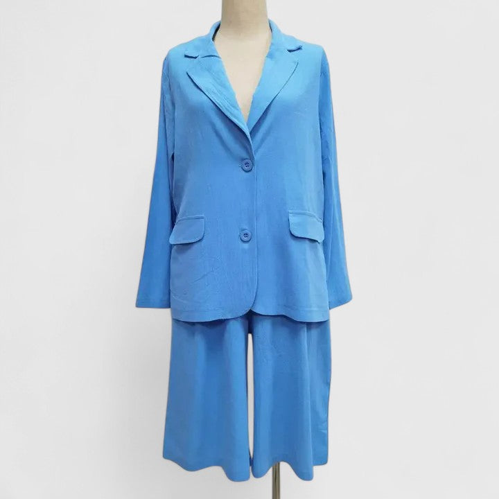 Railey | Conjunto de Traje Elegante de 2 Piezas