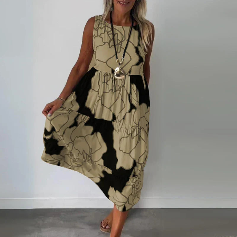 Belle - Vestido Maxi Sin Mangas