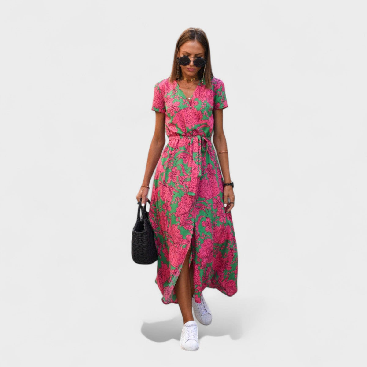 Lirio Rosa - Vestido Boho Chic