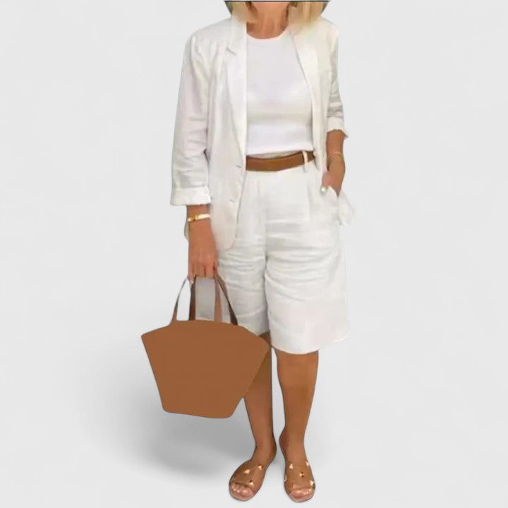 Railey | Conjunto de Traje Elegante de 2 Piezas