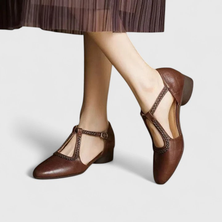 Delfina | Sandalias planas elegantes
