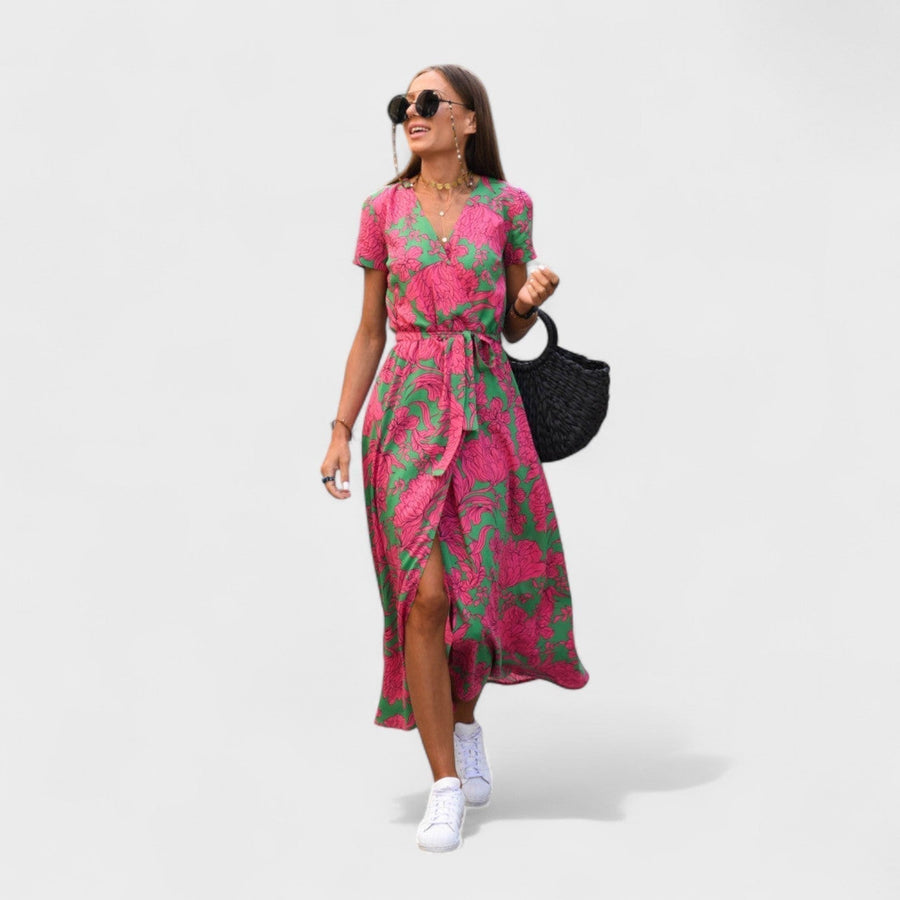 Lirio Rosa - Vestido Boho Chic