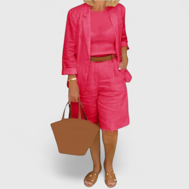 Railey | Conjunto de Traje Elegante de 2 Piezas