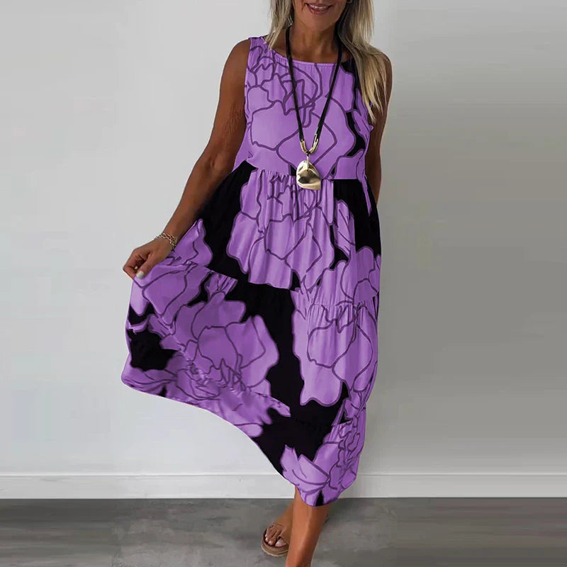 Belle - Vestido Maxi Sin Mangas