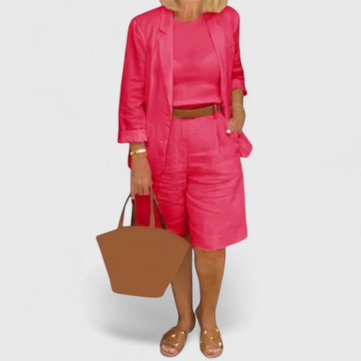 Railey | Conjunto de Traje Elegante de 2 Piezas