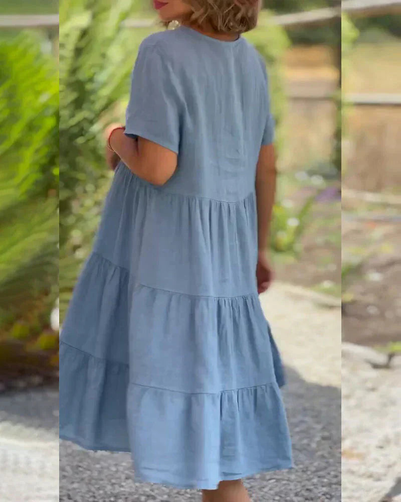 Bexley - Vestido Casual de Verano con Escote en V