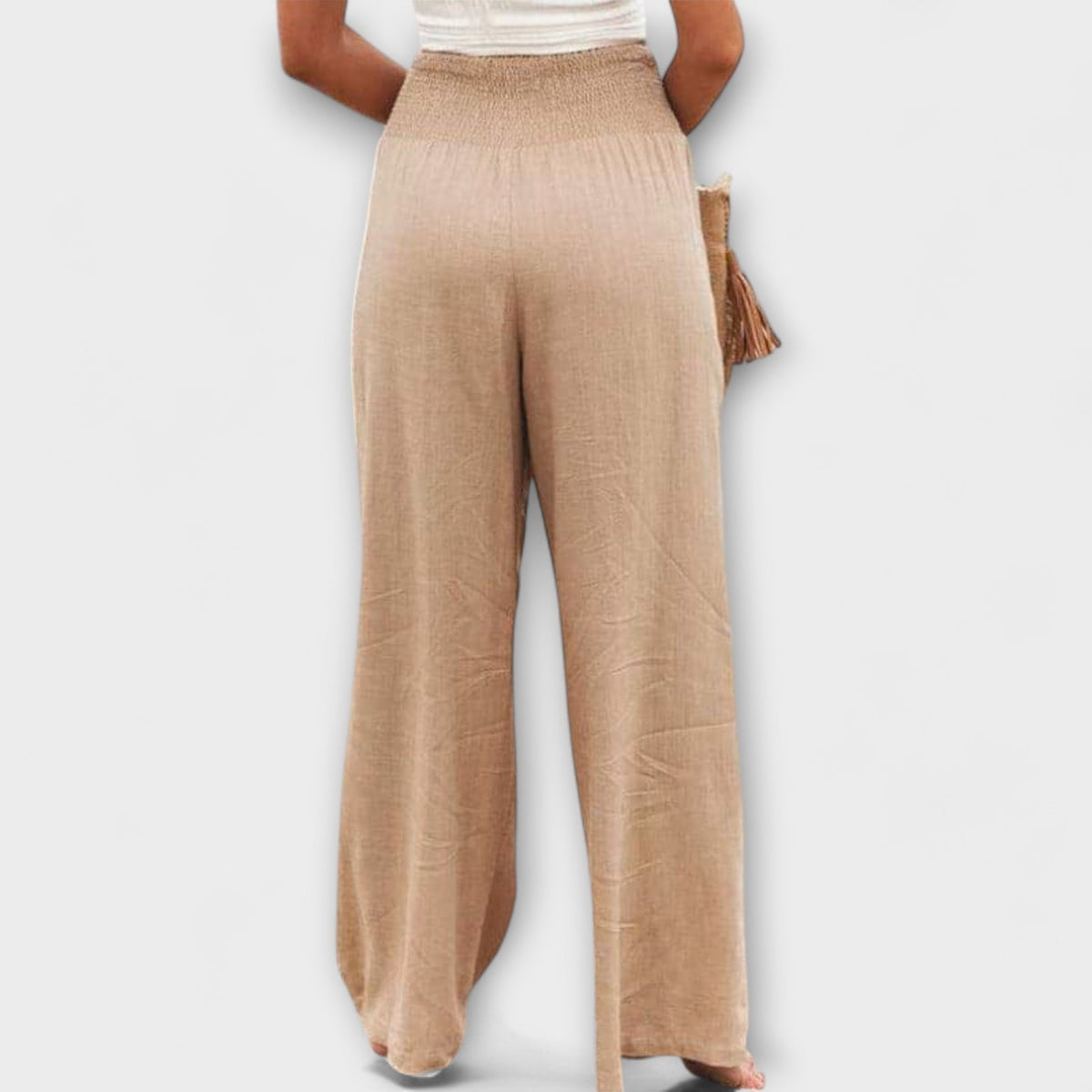Thearya - Pantalones anchos casuales