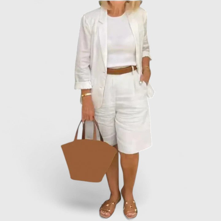 Railey | Conjunto de Traje Elegante de 2 Piezas