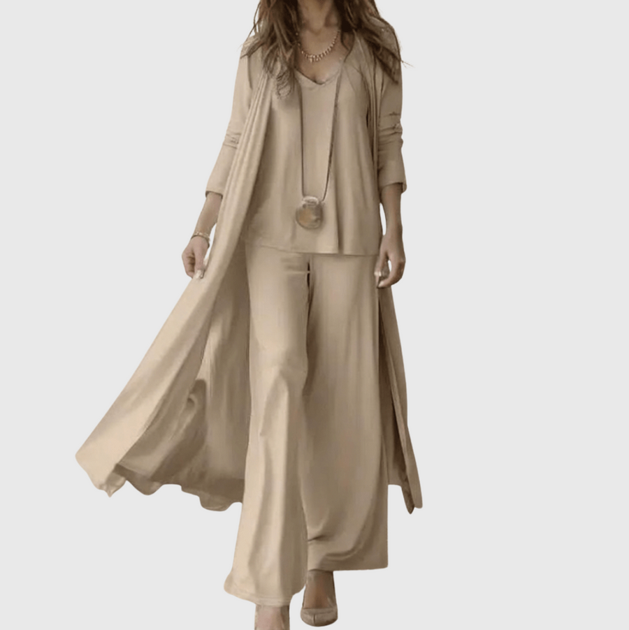 Conjunto Elegante de 3 Piezas Barbara