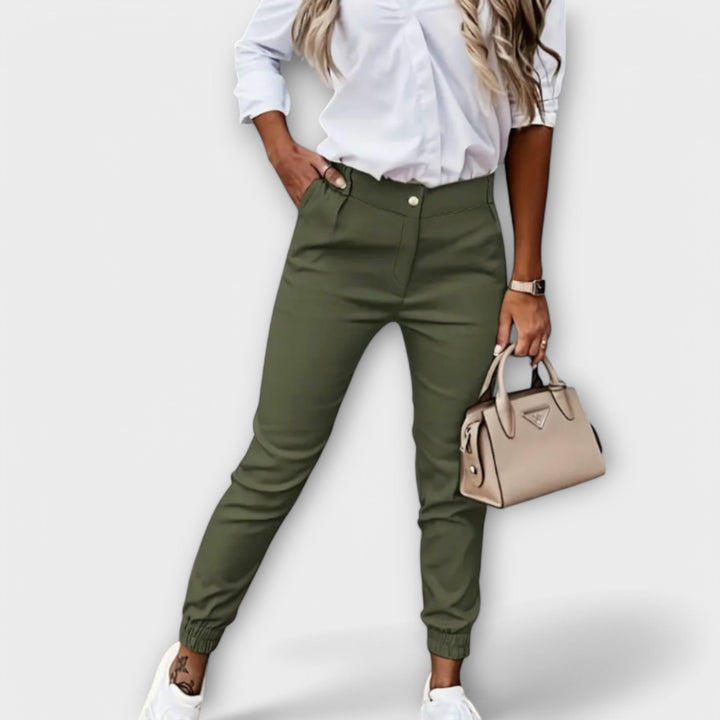 Melania - Pantalones elásticos