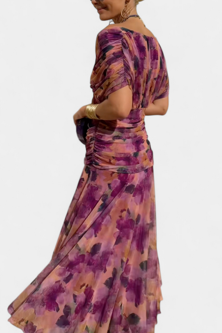 Evira - Vestido Elegante Off-Shoulder