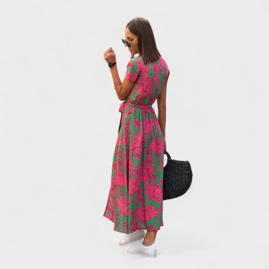Lirio Rosa - Vestido Boho Chic