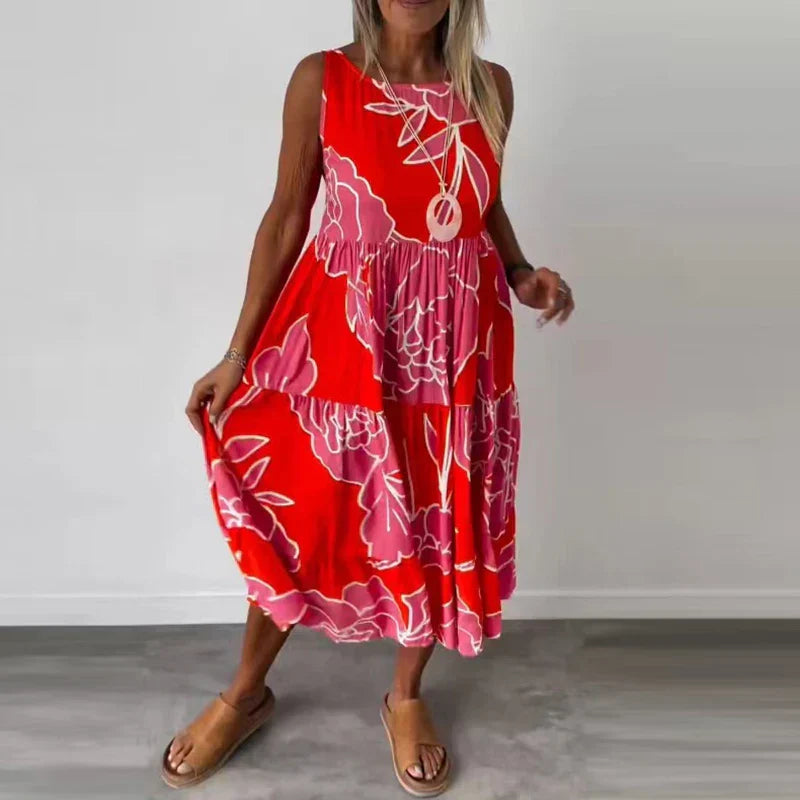 Belle - Vestido Maxi Sin Mangas