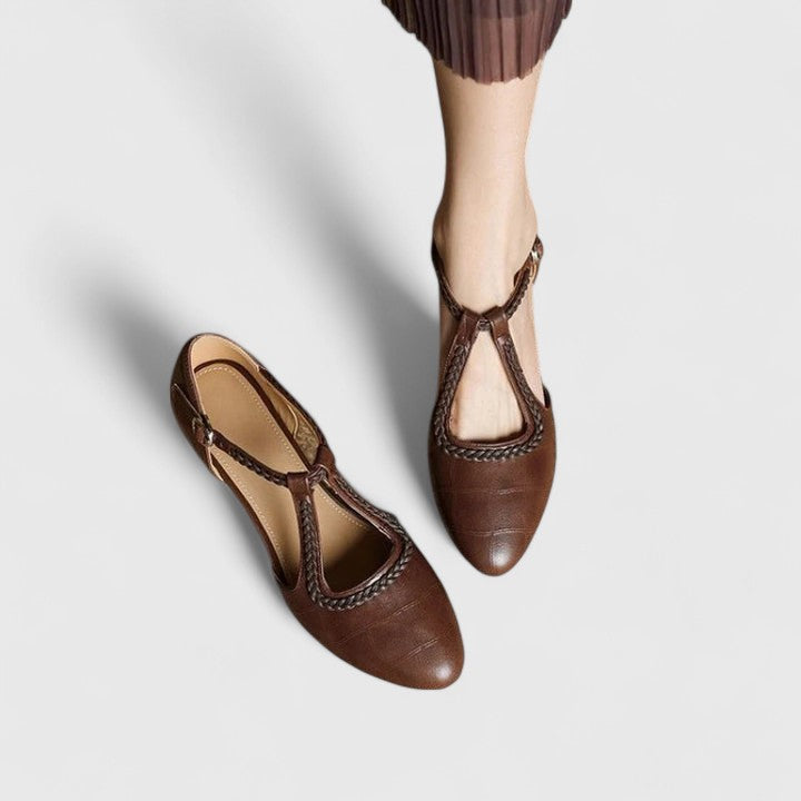 Delfina | Sandalias planas elegantes