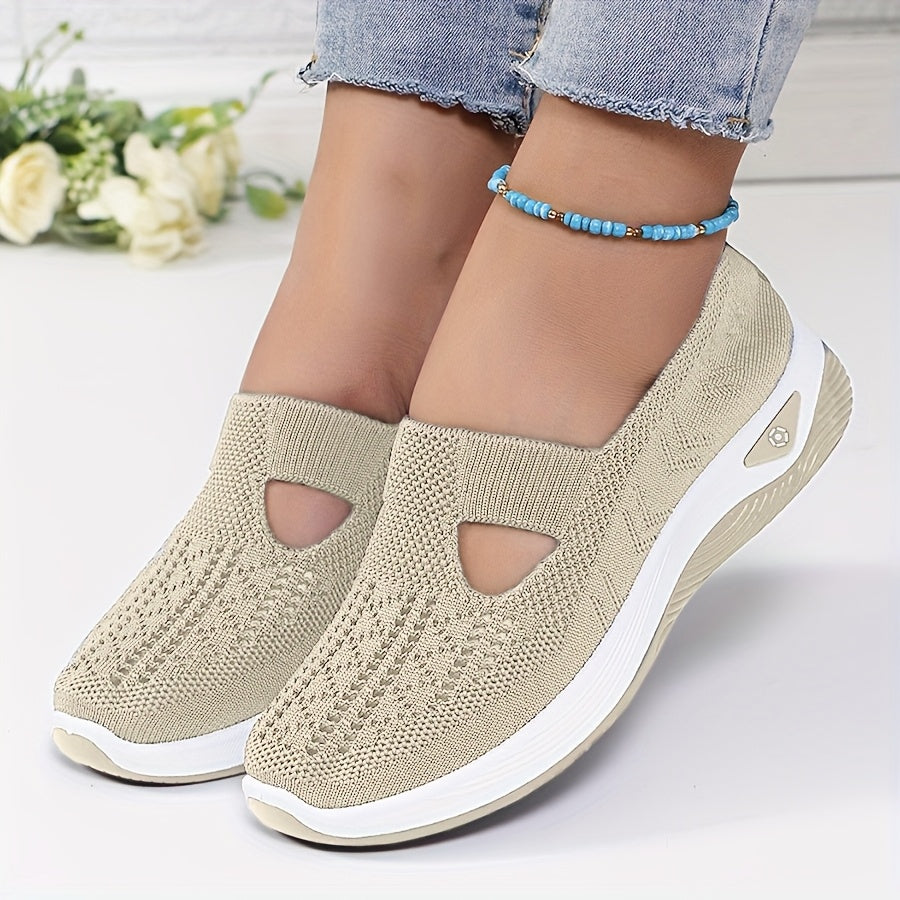 Zapatillas fáciles de poner, confort estable