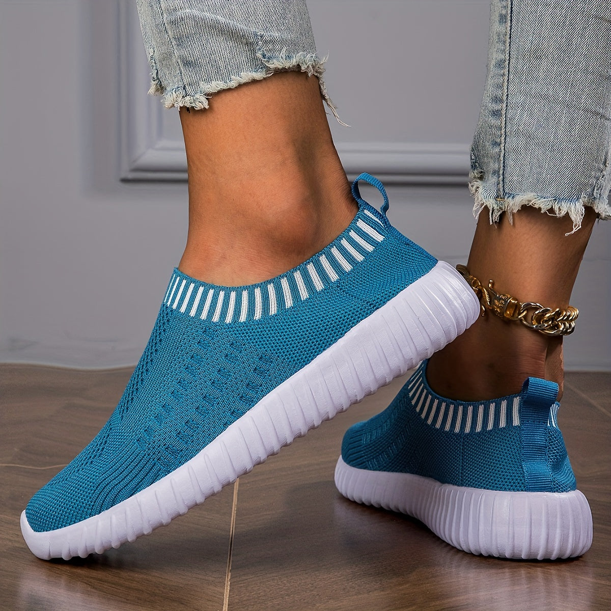 Zapatillas de calcetín ultraligeras antideslizantes