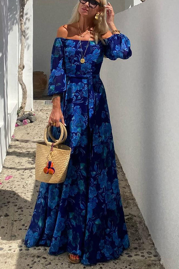 Flora - Vestido Maxi Fluido