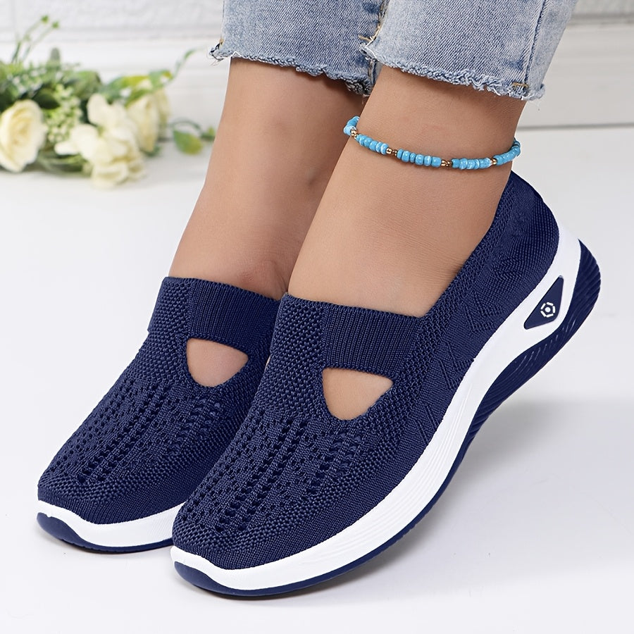 Zapatillas fáciles de poner, confort estable