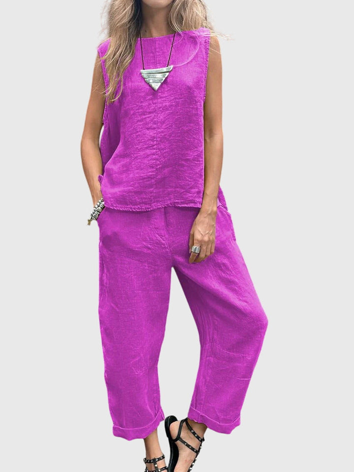 Sabrina™ | Conjunto Elegante de Dos Piezas