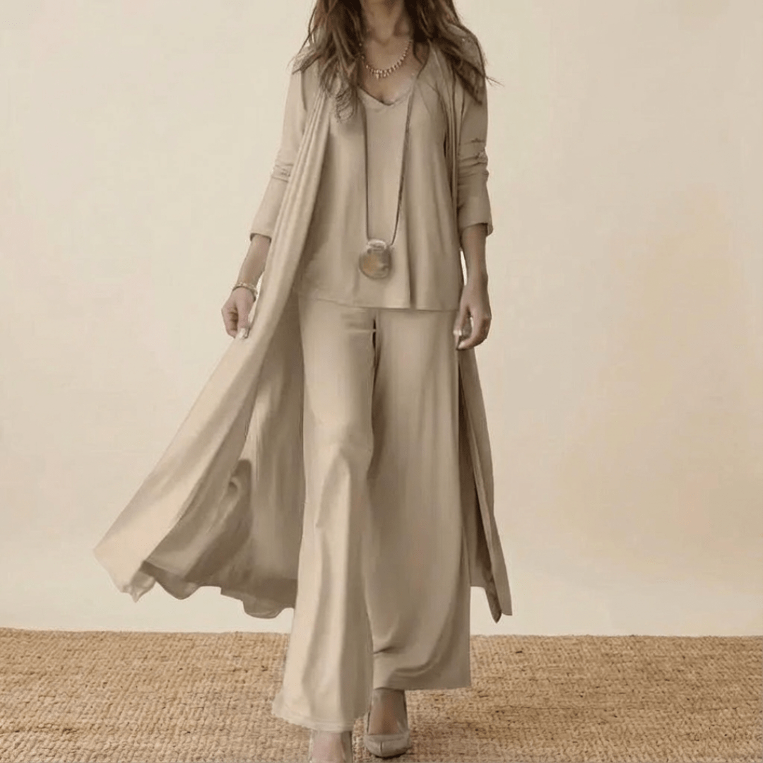 Conjunto Elegante de 3 Piezas Barbara