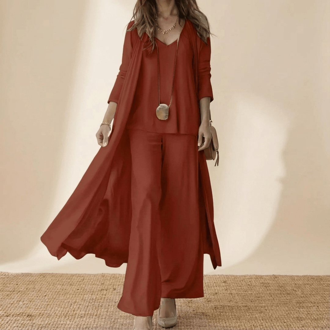 Conjunto Elegante de 3 Piezas Barbara