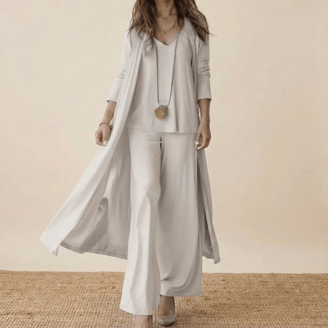 Conjunto Elegante de 3 Piezas Barbara