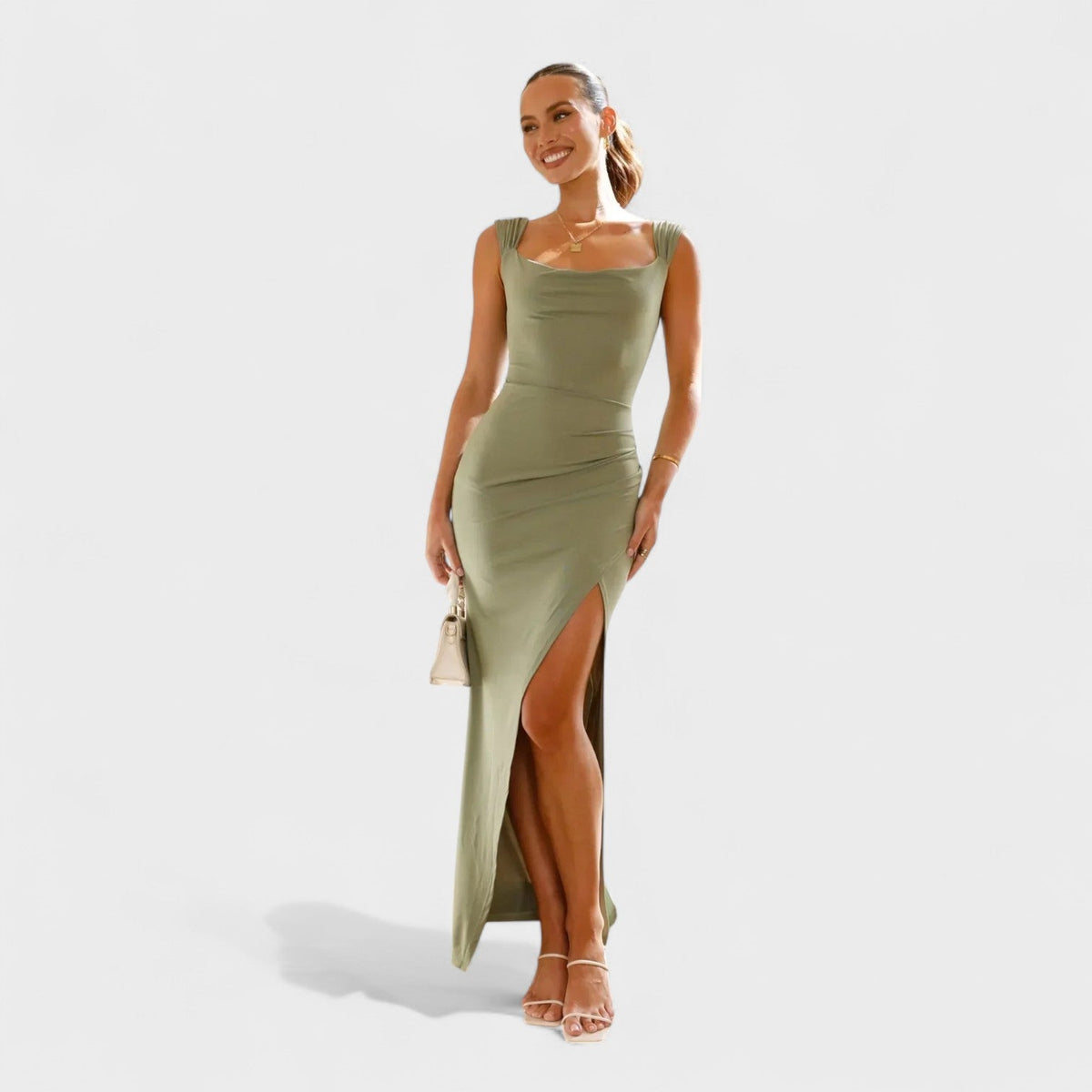 Sarela - Vestido largo espalda descubierta