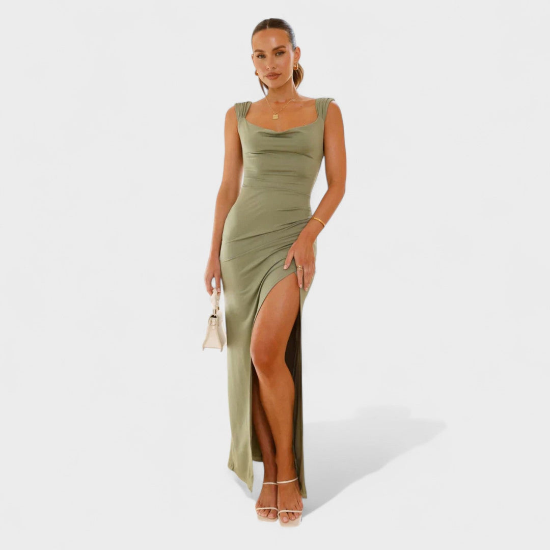 Sarela - Vestido largo espalda descubierta