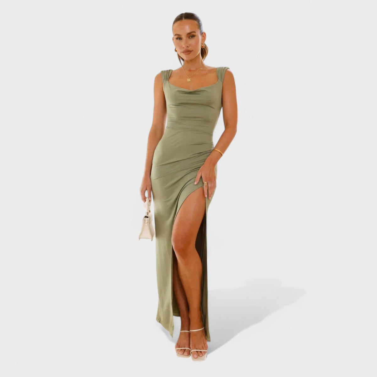 Sarela - Vestido largo espalda descubierta