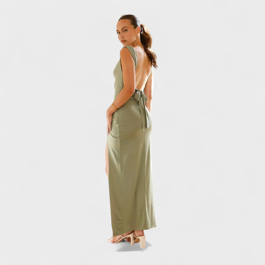 Sarela - Vestido largo espalda abierta