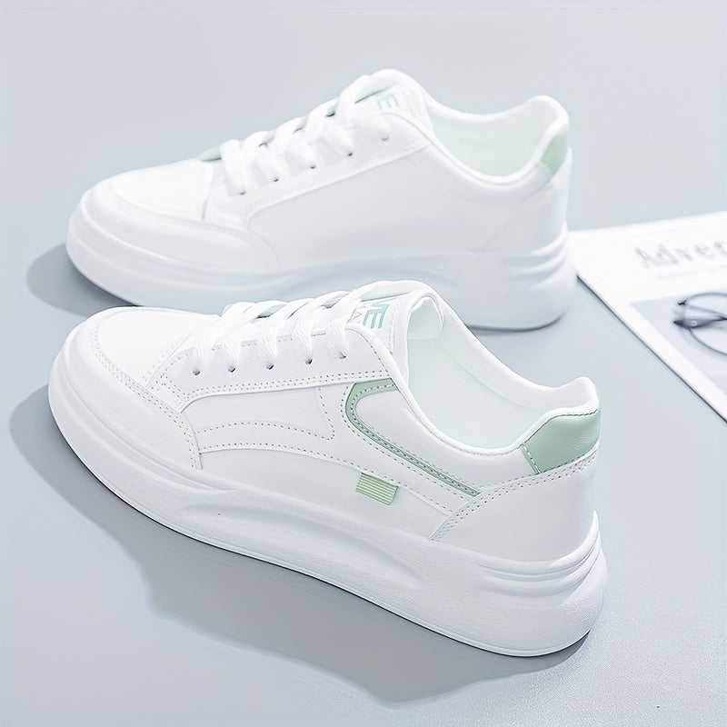 Zapatillas blancas chic confort ligero
