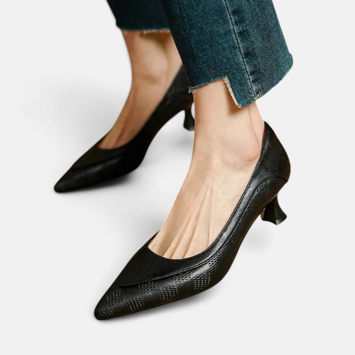 Amara Tacones de Cuero